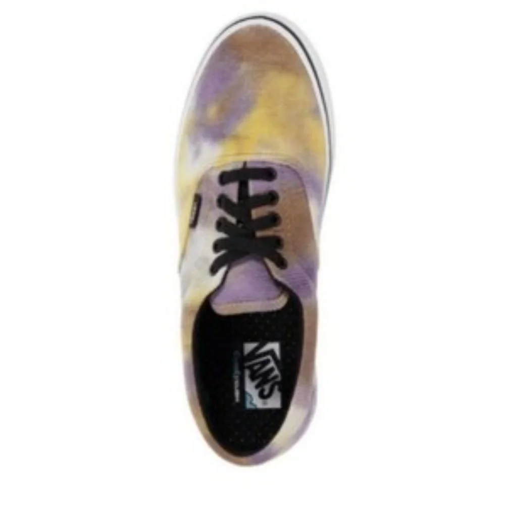 Vans Era Womens Comfycush Shoes Size 11 Sneakers Tie Dye‎ Purple Yellow
